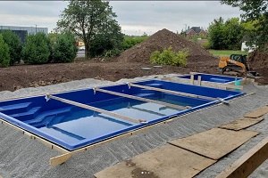 Fiberglass Pool Installation