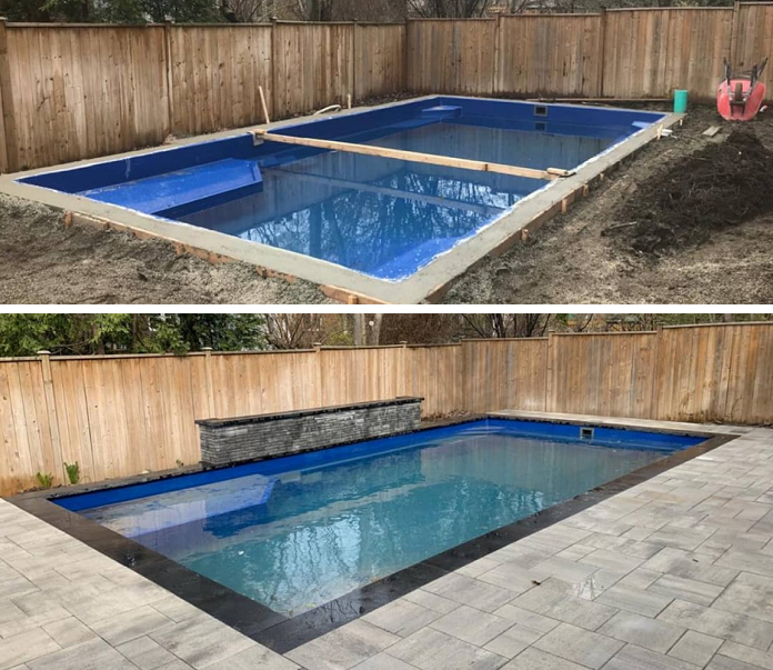 Swimming Pool Installation in Milton