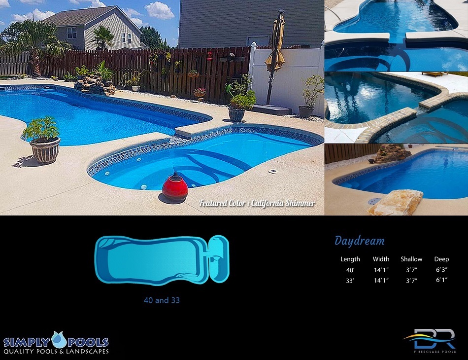 Daydream Fiberglass Pool