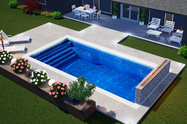 Laguna Fiberglass Pool