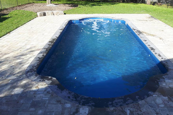 Milano Fiberglass Pool