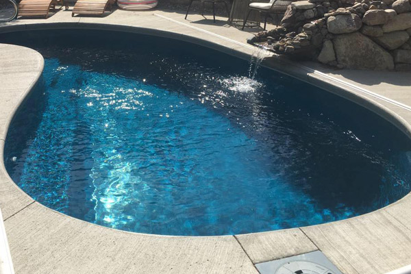 Opal Fiberglass Pool