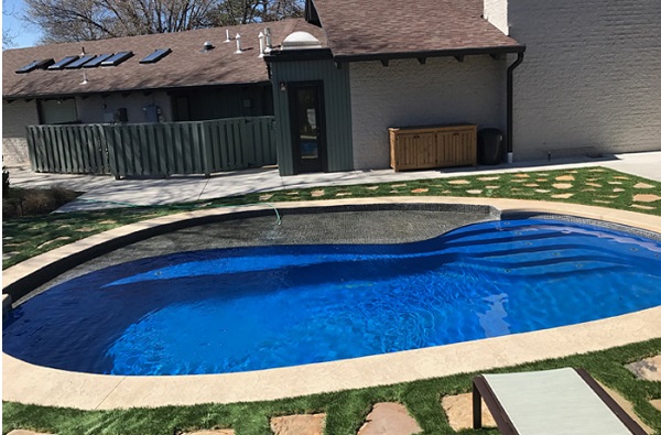 Oyster Fiberglass Pool