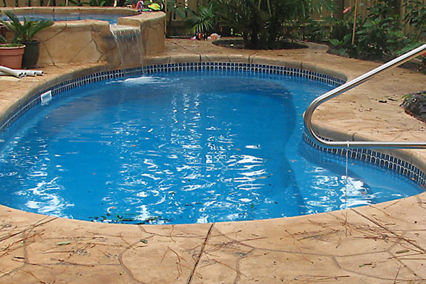 Oyster Fiberglass Pool