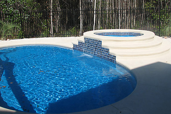 Oyster Fiberglass Pool
