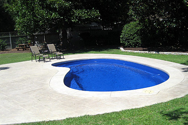 Oyster Fiberglass Pool